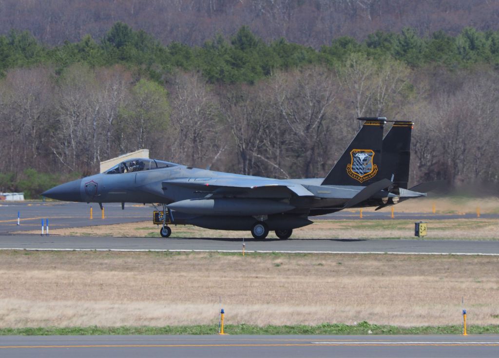86-0172 — - Special Tail commemorating 45 years of service in Europe for the F-15 A,B,C, and D models. This was the last group of F-15C`s coming over from Lakenheath , UK . This one, along with 3 others that came on the same flight , will be re-distributed to Air National Guard units in the US.   