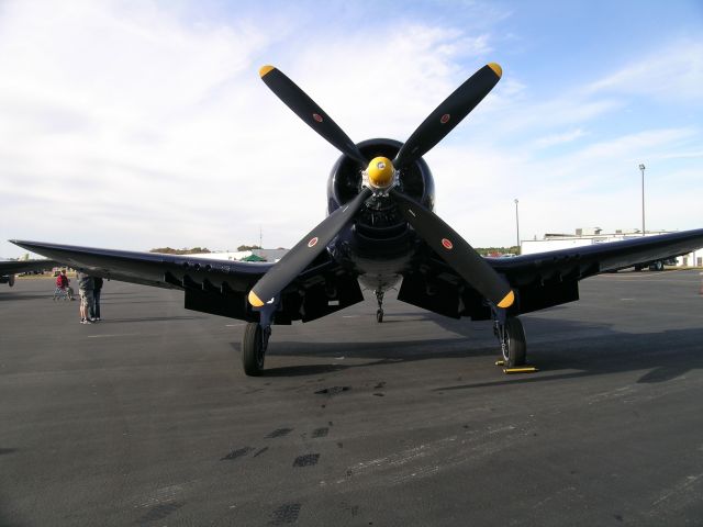 VOUGHT-SIKORSKY V-166 Corsair (VLU884) - F-4U at Warbirds Over Monroe, Monroe, NC September 2013