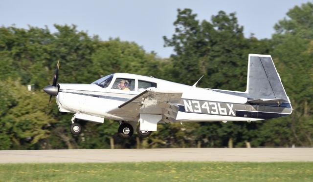 Mooney M-20 (N3436X) - Airventure 2017