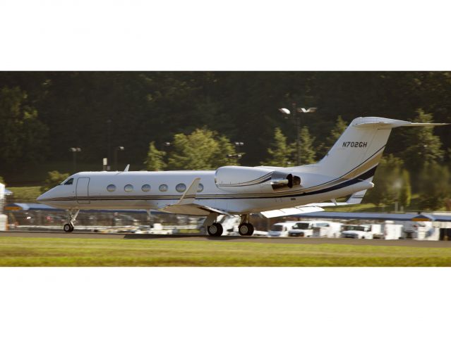 Gulfstream Aerospace Gulfstream IV (N702GH) - Powerful take off RW34.