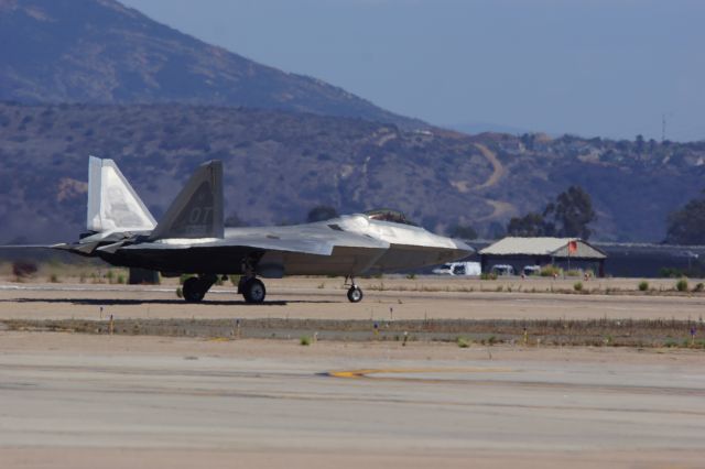 Lockheed F-22 Raptor — - Miramar Air Show 2022