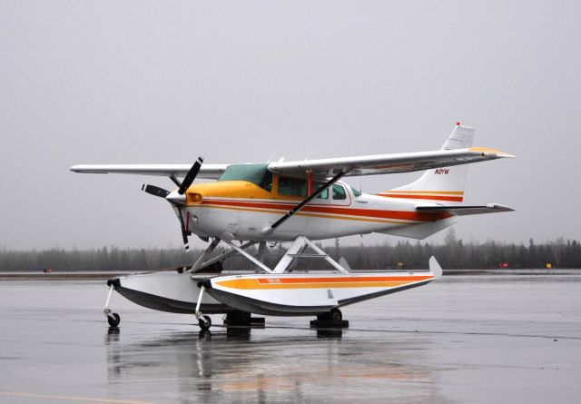 Cessna 206 Stationair (N2YW) - Parked at Woodwards ramp CYYR