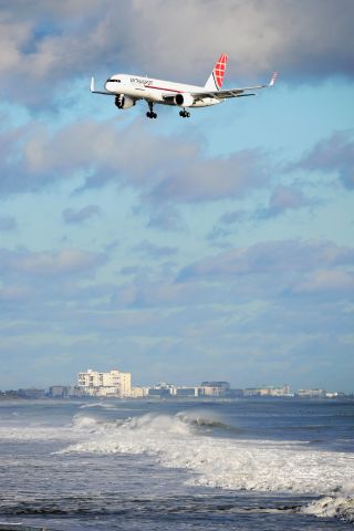 N751CX — - "8C530" on final approach over the beach at Patrick SFB.