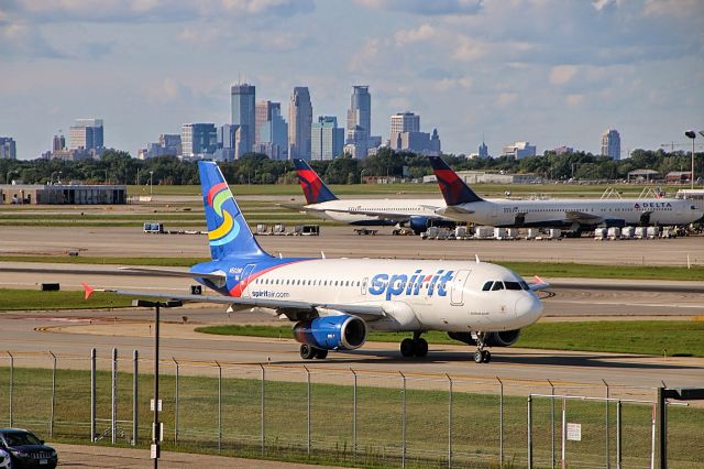 Airbus A319 (N502NK) - Taken 9/1/14 by Erica Eide.