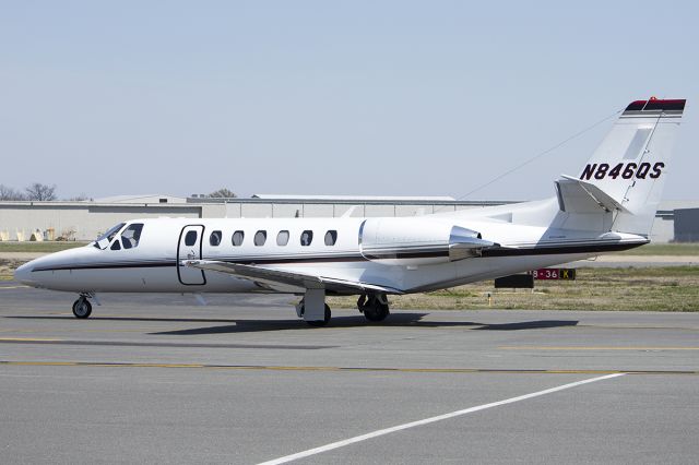 Cessna Citation V (N846QS) - March 2013. 