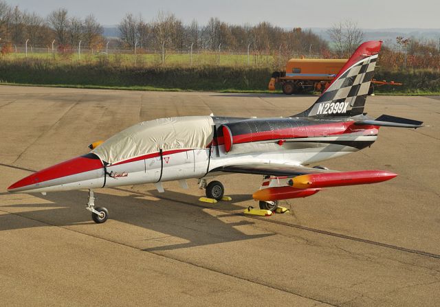 Aero L-39 Albatros (N2399X) - Aero L-39C Albatros C/N 031612 - N2399X - parked at Saarbrucken (EDDR/SCN) - 2011-11-12.