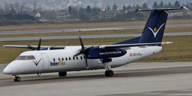 de Havilland Dash 8-400 (OE-LIC) - De Havilland Canada DHC-8-314Q Dash 8   -  2015-01-21