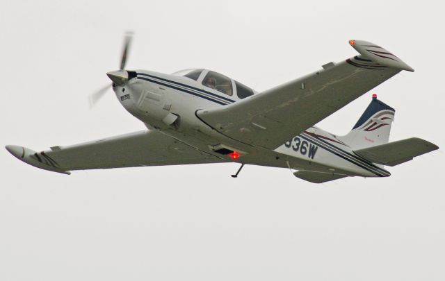 Beechcraft Bonanza (36) (N336W) - N336W departs runway three-zero, Merced Regional Airport