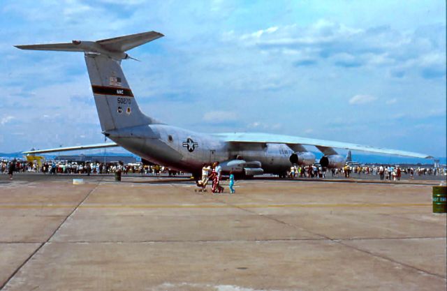 Lockheed C-141 Starlifter (65-0270) - early 70th here in Frankfurt!