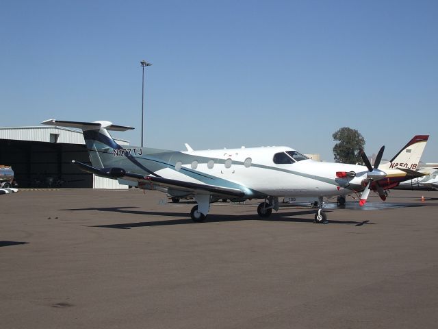 Pilatus PC-12 (N177TJ) - Beautiful PC-12 at Scottsdale AZ