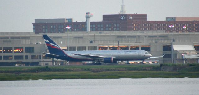 BOEING 767-300 (VP-BAZ) - JFK weather diversion on August 14, 2008