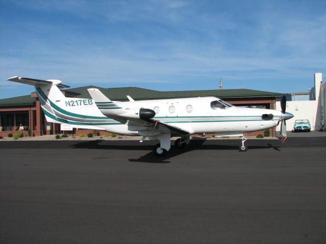 Pilatus PC-12 (N217EB)