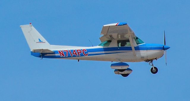 Cessna Commuter (N714PC) - N714PC 1977 Cessna 150M Commuter ll s/n 15079319 - North Las Vegas Airport  KVGTbr /Photo: Tomás Del Corobr /June 1, 2021