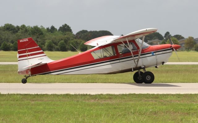 CHAMPION Sky-Trac (N50615) - A Bellanca Citabria 7GCBC taxiing past the Platinum Air Center ramp at Jack Edwards National Airport, Gulf Shores, AL - June 30, 2017. 