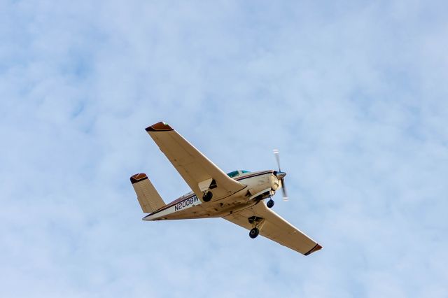 Beechcraft 35 Bonanza (N2008W) - Yes, I did see a Bonanza at an international, not sure what he was doing, he left about 30 minutes later.