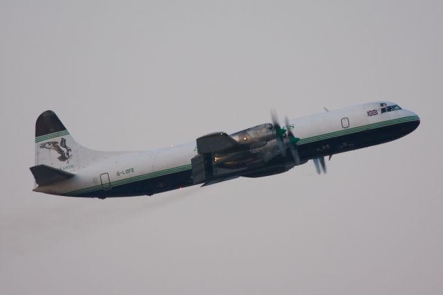 Lockheed L-188 Electra (G-LOFE) - short for sunrise