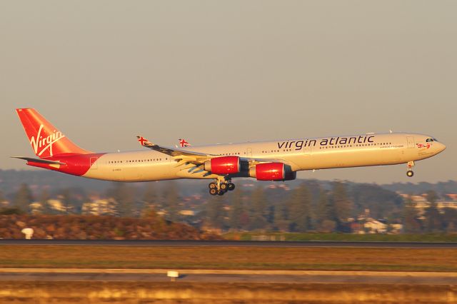 Airbus A340-600 (G-VRED)