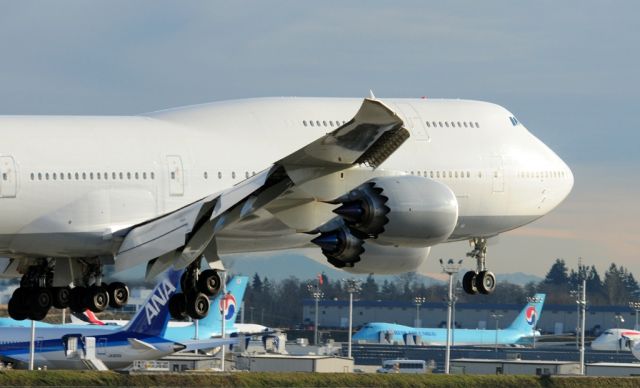 BOEING 747-8 (N6067U) - Boeing 747-8 INTERCONTINENTAL (N6067U) TEST FLIGHT