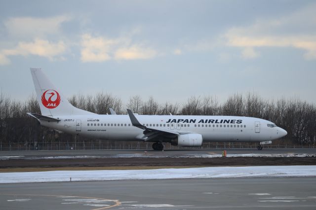 Boeing 737-800 (JA307J) - January 8th 2017:HND-HKD.