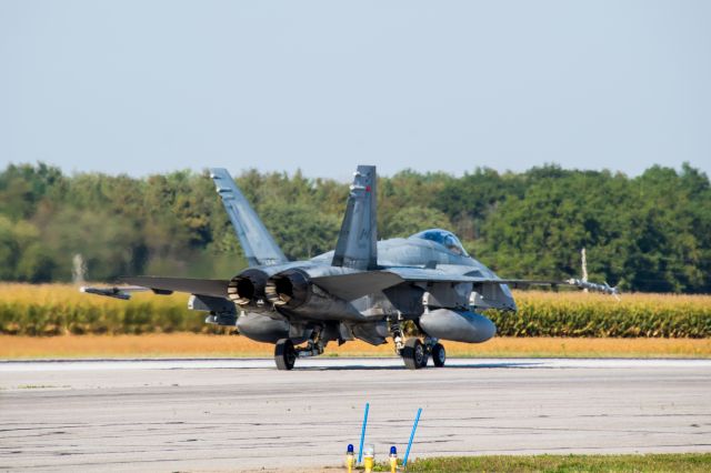 McDonnell Douglas FA-18 Hornet (18-8788) - A Royal Canadian Air Force CF-18B (CF-188) at Airshow London 2017 at CYXU.