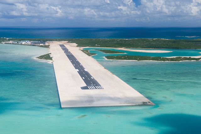 — — - ONE OF TURKS AND CAICOS ISLANDS CAYS