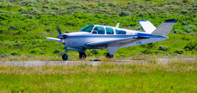 Beechcraft 35 Bonanza (N5807K) - 2017 Annual EAA Fly-In & Pancake Breakfastbr /Granby-Grand County Airport