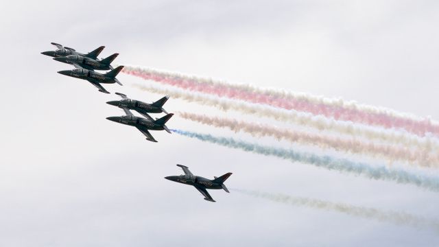 Aero L-39 Albatros (N439DH) - Patriots Jet Team at Travis AFB's Open House "Wings Over Solano 2022".