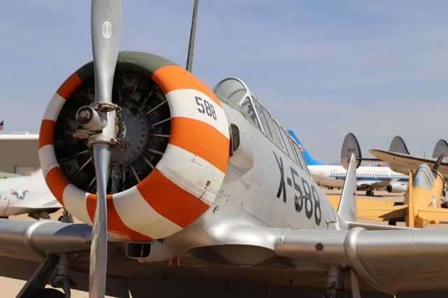 North American T-6 Texan (49-2908) - North American AT-6B (T-6G) Texan Trainer at Pima Air and Space Museum, Tucson, AZ, 17 May 14.