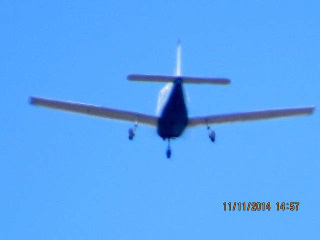 Piper Cherokee (N8369A) - Over Baxter Spring Kansas.