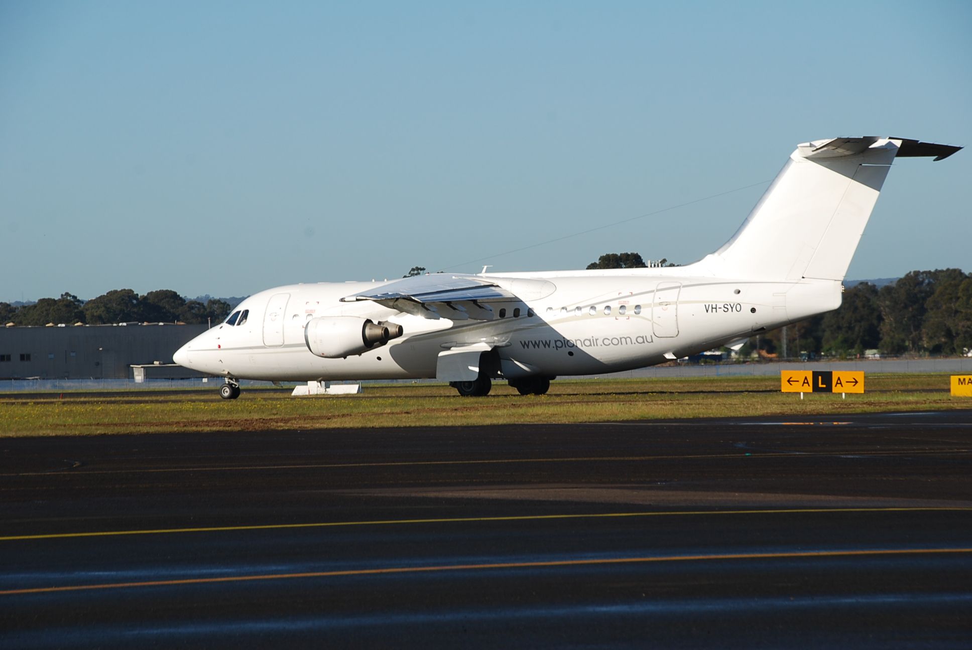 British Aerospace BAe-146-200 (VH-SYO)