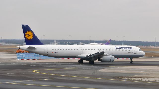 Airbus A321 (D-AISC) - Lufthansa Airbus A321-231 D-AISC in Frankfurt 