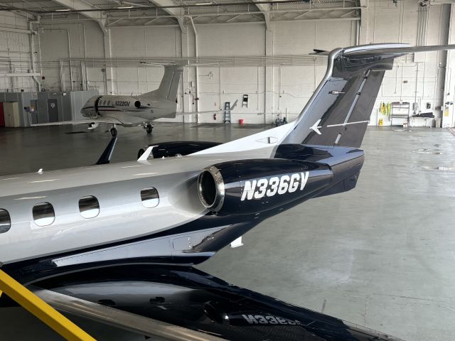 N336GV — - Grandview Aviation hangar at KMTN.