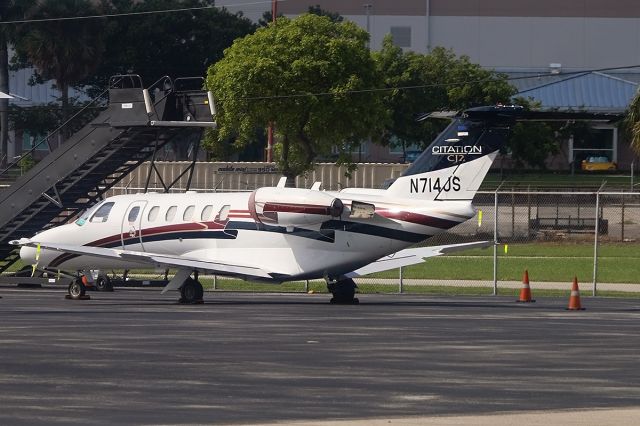 Cessna Citation CJ2+ (N714JS) - @ Signature FLL.