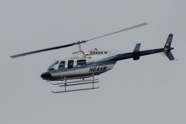 Bell JetRanger (N64AW) - Flying around Flagstaff and Northern Arizona University, giving rides at Thunder Over Flagstaff event, August 25 2018. 