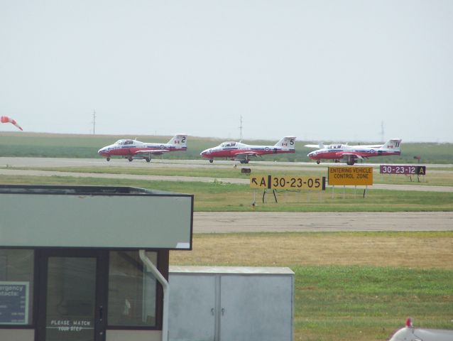 — — - Pride of Canada snowbirds