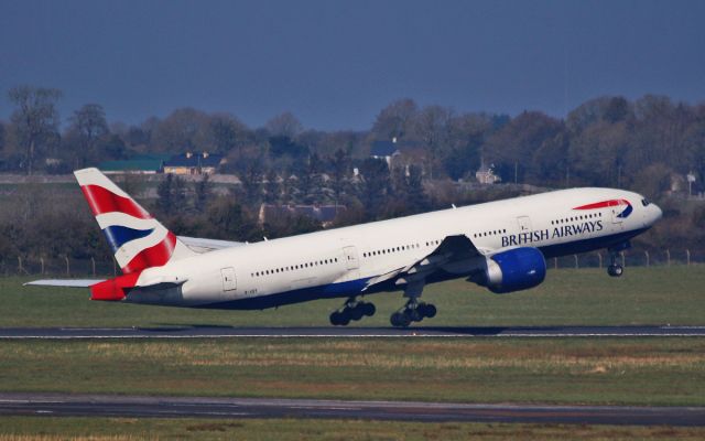 Boeing 777-200 (G-VIIT) - ba b777-200br /er g-viit replacement aircraft dep shannon for barbados with the passengers from yesterdays b777 18/3/16.