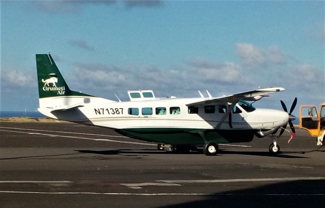 Cessna Caravan (N71387) - Aroporto de Santa Maria - LPAZ - Açores