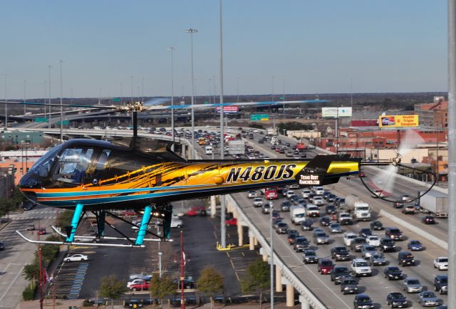 Enstrom 480 (N480JS) - Inbound for HAI Heli Expo 2010 in Houston, TX.