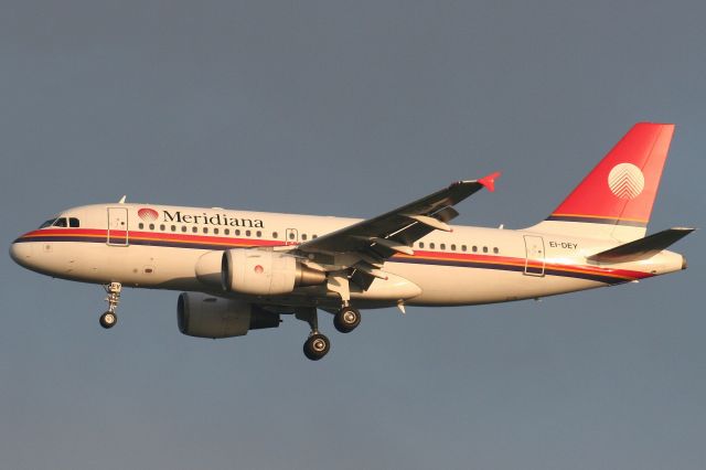 Airbus A319 (EI-DEY)