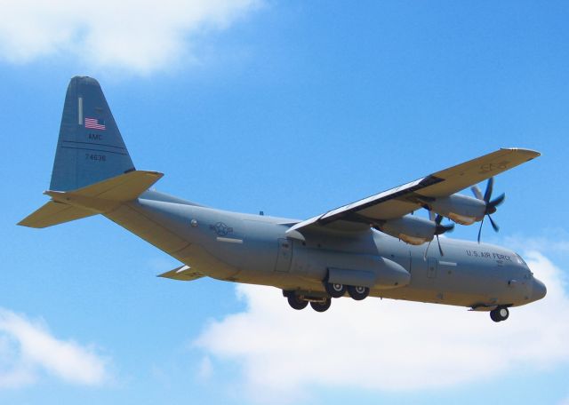 Lockheed C-130 Hercules (07-4636) - At Shreveport Regional. Lockheed Martin C-130J-30 Hercules