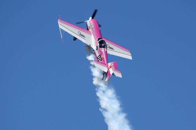 SUKHOI Su-26 (N12SU) - Mike Rinker with Pink Floyd, as the LRAFB Airshow, September 2012