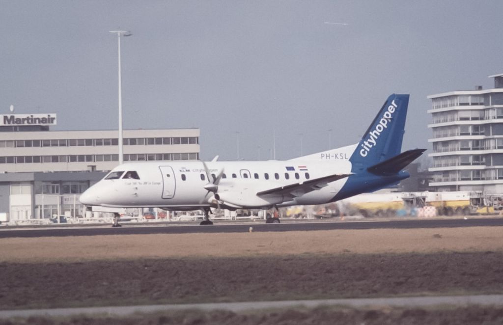 Saab 340 (PH-KSL) - KLM Cityhopper SF340 cn340B-270 jrn 90