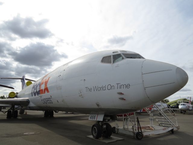 BOEING 727-200 (N466FE) - Photo was taken on October 10, 2020 at the Aerospace Museum of California near Sacramento McClellan Airport. 