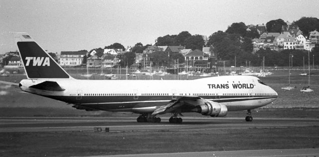 Boeing 747-200 (N53110) - From the 1980's.