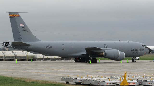 Boeing C-135FR Stratotanker (6414831) - ******SELECT FULL FOR HD******br /br /br /br /br /br /KC135 parked on the cargo ramp at BUF due to renovations/remodeling at IAG.br /br /br /br /br /br /******SELECT FULL FOR HD******