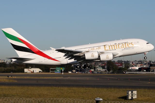 Airbus A380-800 (A6-EUE) - on 13 August 2019