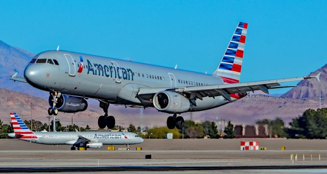 Airbus A321 (N579UW) - N579UW American Airlines Airbus A321-231 s/n 6100 - Las Vegas - McCarran International (LAS / KLAS)br /USA - Nevada,  January 18, 2019br /Photo: TDelCoro