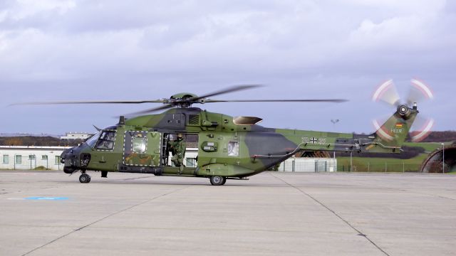 NHI NH-90 (N7837) - Fuel stop