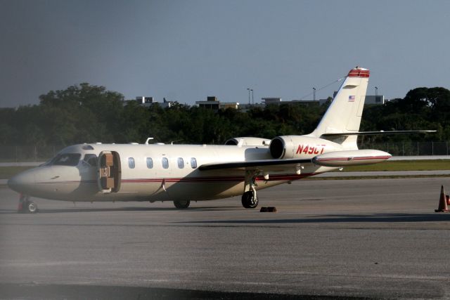 IAI 1124 Westwind (N49CT) - Seen here on 17-Mar-15 after a local air test flight.