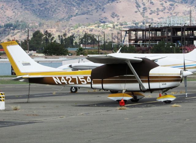 Cessna Skylane (N42754) - Parked at Brackett Field